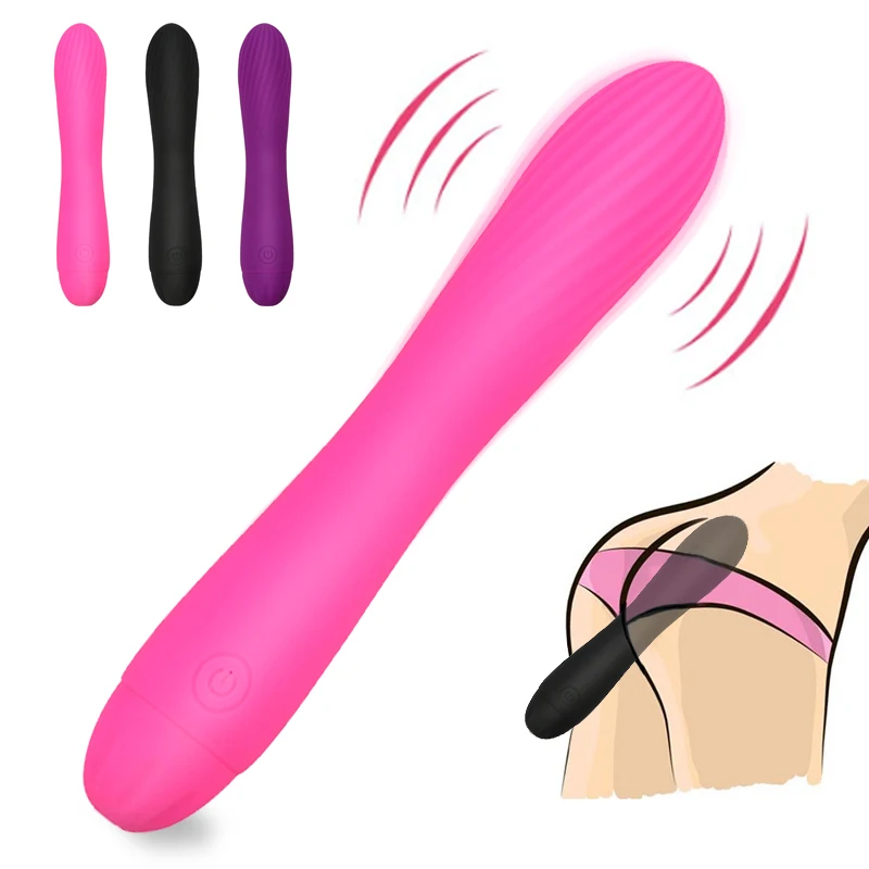 Фаллоимитатор вибратор палочка AV стик для массажа точки G Стимулятор клитора