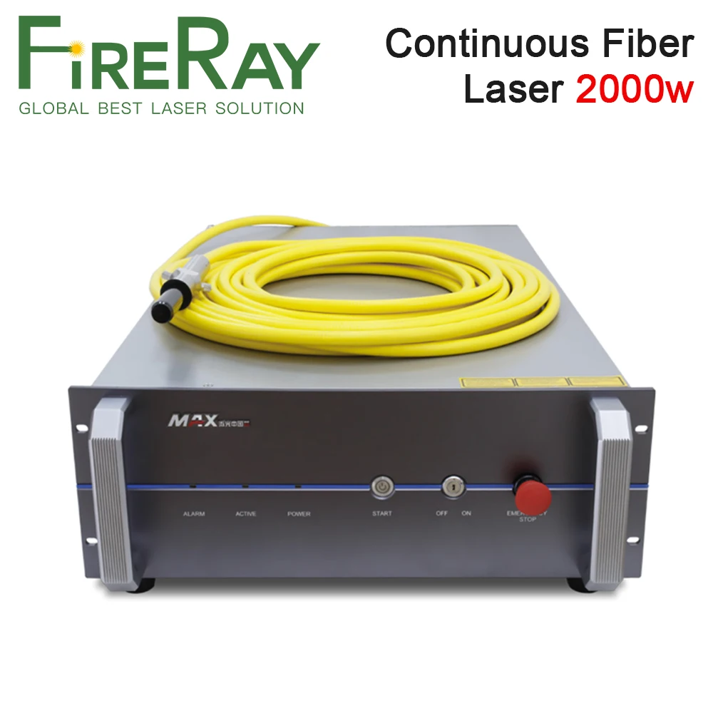FireRay MAX MFSC-2000W Источник волоконного лазера Модуль непрерывного для волоконной