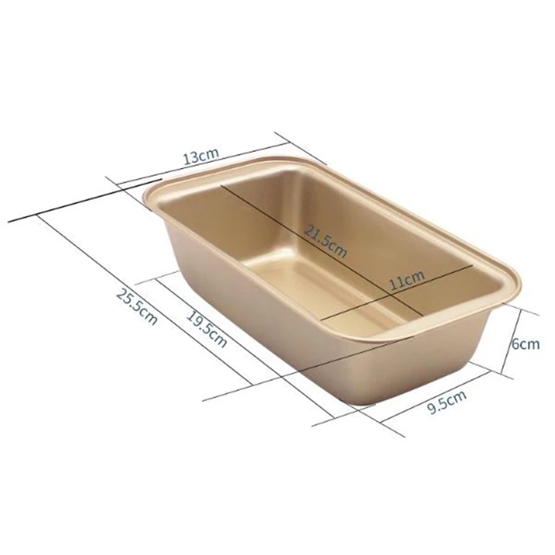 

Tin Loaf Pan Cake Bread Tray Baking Oven Cooking Pastry Tool Non stick Mould
