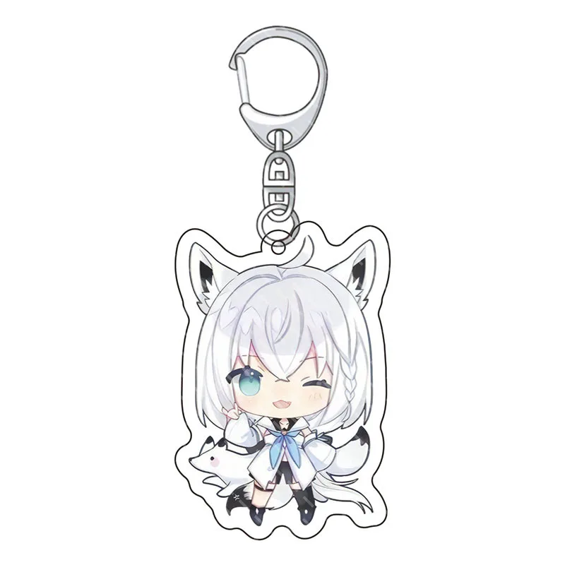 Брелок для ключей с изображением головы клювы версии Q инугами короне шираками