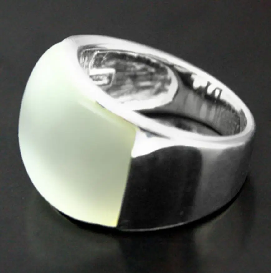 Бесплатная доставка 7*20 мм натуральное прозрачное кольцо с белым опалом из