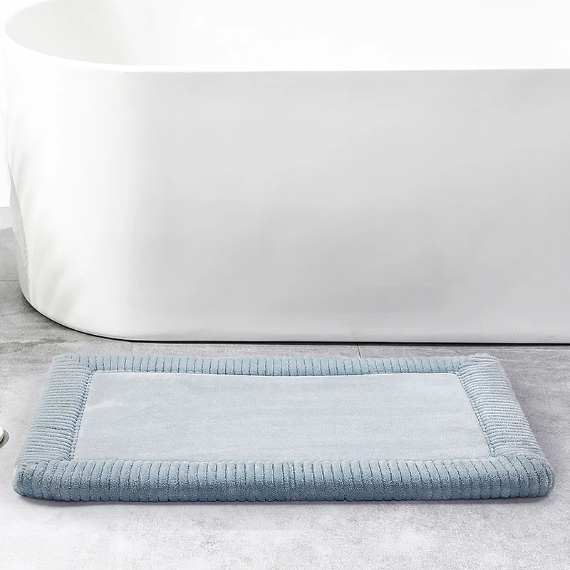 Практичный Удобный легко моющийся Мягкий Быстросохнущий коврик для ванной супер