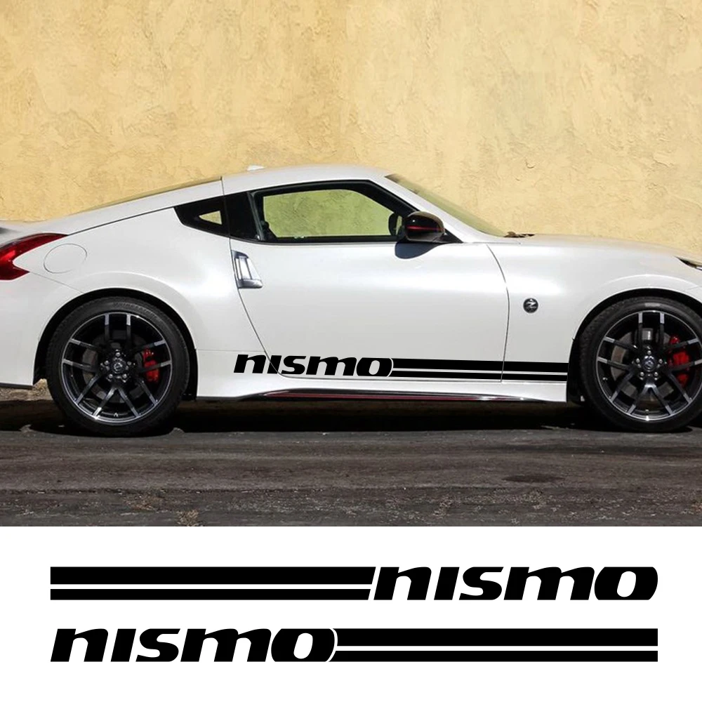 2 шт. для Nissan Guke 370Z GT R Patrol Micra Nismo автомобильный боковой корпус наклейки на авто
