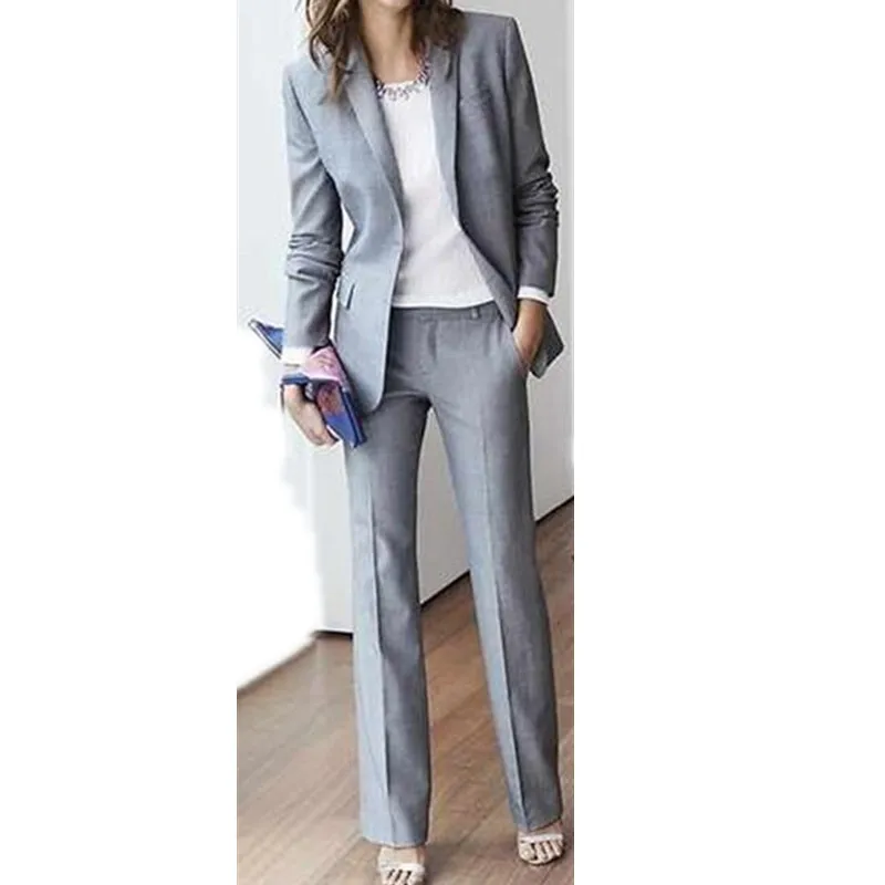 

ladies office suits wear Notch Lapel Women Ladies Office Business Tuxedos Formal New Hot Suits Work Wear