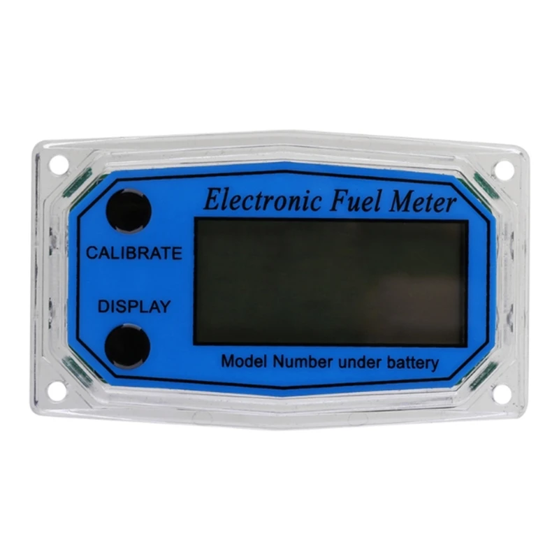 

Digital Turbine Flow Meter Digital LCD Display Oil Fuel Flowmeter Measure Die sel Kerosene Gasoline Meter Display Chip