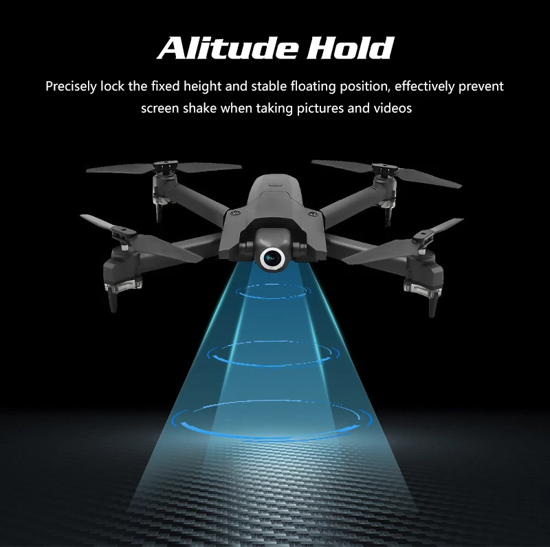 Global Drone 4k Quadrocopter Dron Long Fly Time Rc Helicopter Selfie Drones With Camera Hd Vs Sg907 Sg106 Sg706 E58 E520 | Игрушки и