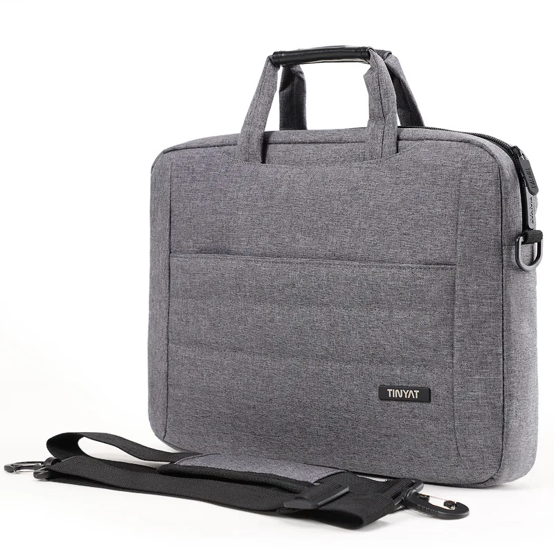 Портфель мужской для ноутбука офисная сумка на одно плечо переносной мессенджер