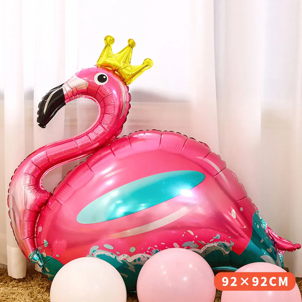 

Flamingo Helium Floating Aluminum Balloon Valentine's Day Party Decoration