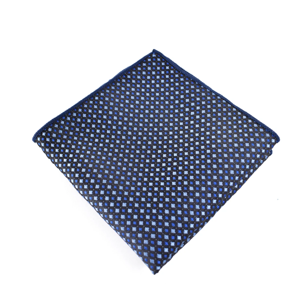 New Fashion Pocket Square Green Navy Colorful Handkerchief 22*22cm Silk Floral Striped Paisley Hanky Suit Men's Business Wedding |