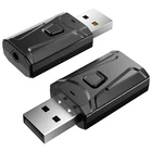 4 в 1 приемник Bluetooth 5,0 беспроводной USB адаптер 3,5 мм аудио приемникпередатчик для ТВ ПК автомобиля AUX динамик Plug And Play