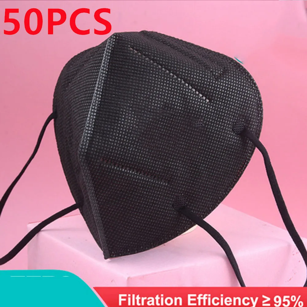 50 шт. 5-слойная защитная маска для лица взрослых и детей | Тематическая одежда