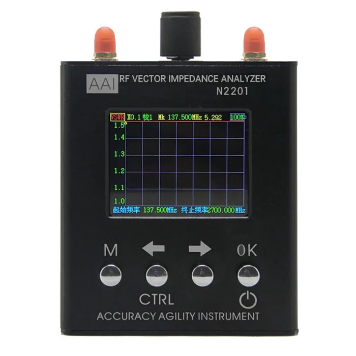 N2201SS Ruijie Antenna Analyzer Talent Meter Vector Impedance 137.5-2700MHz Power | Бытовая техника
