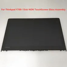 UHD IPS 15.6 Inch LCD Monitor LQ156D1JX03-E Non-Touch Glass Assembly For Lenovo IdeaPad Y700-15ISK With Frame