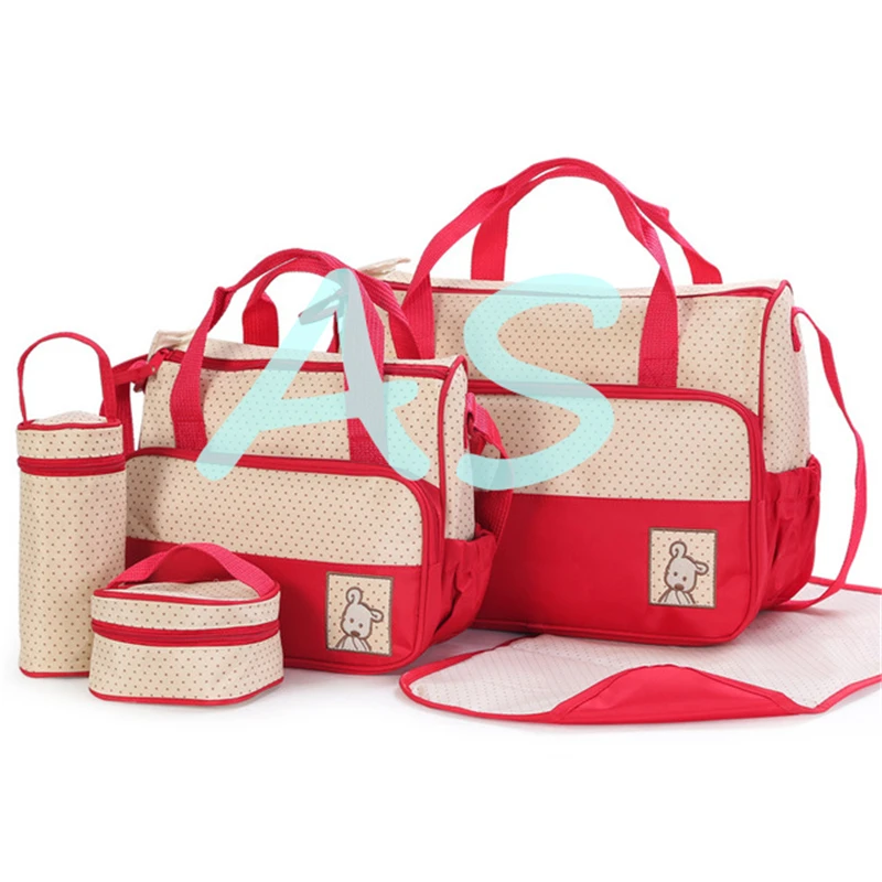 

Mummy Bag Five-Piece Set Large-Capacity Multi-Functional One-Shoulder Diagonal Bag