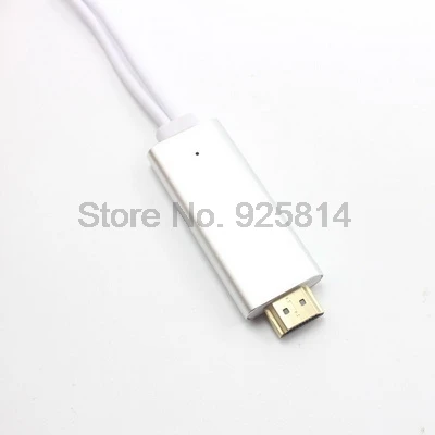 Dhl ИЛИ ems 100 шт HDMI кабель HDTV адаптера AV 8 Pin/Micro USB к 1080P для iPhone 5 6 S Plus Android Samsung|usb to|to usbusb