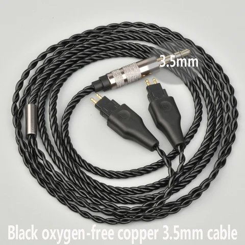 Улучшенный кабель для наушников Sennheiser HD600 HD525 HD545 HD565 HD580 HD650 HD414 HD650 HD25, сменный аудио 2.5/3,5/4,4 мм