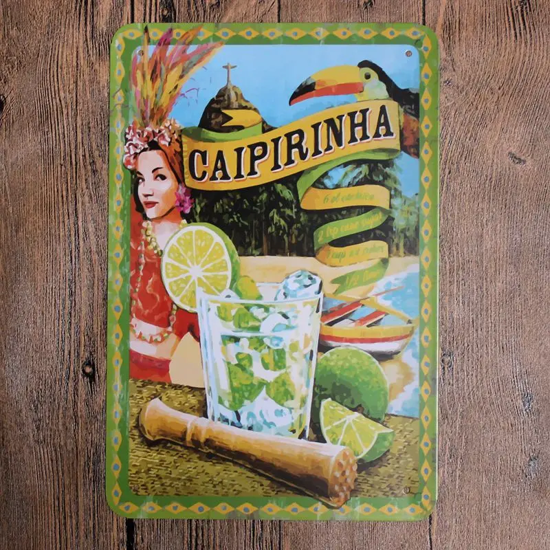 

Tin Signs Metal Plate Wall Pub Kitchen Restaurant Home Art Decor Vintage Iron Poster Cuadros A81119