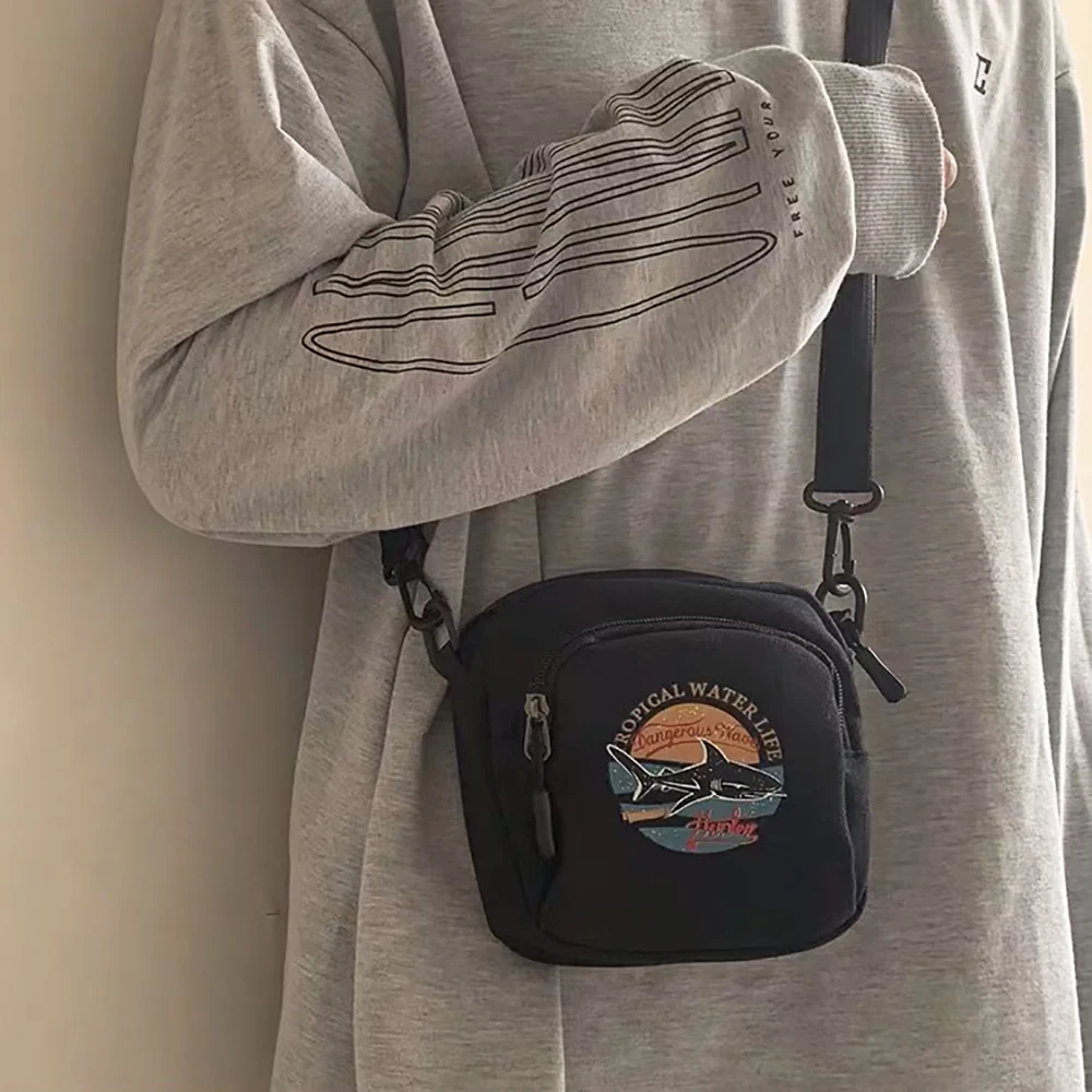 Женская Холщовая Сумка повседневная сумка для улицы Корейская Мини Студенческая