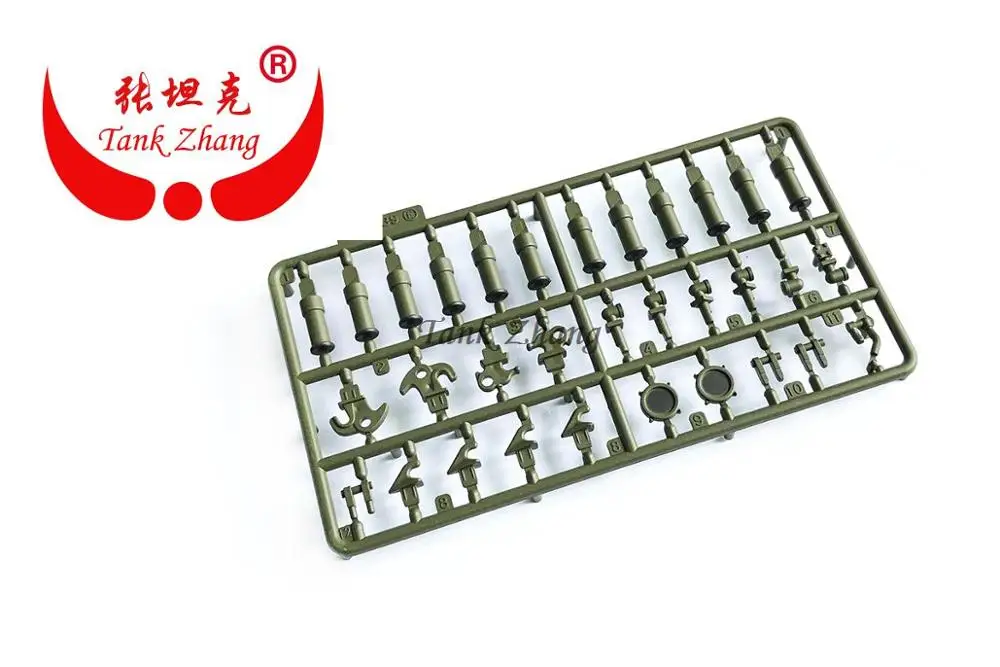 HENG LONG 3939-1 RC tank русский T72/T-72 1/16 запасные части No. Plastic part E/accessory E | Игрушки и хобби