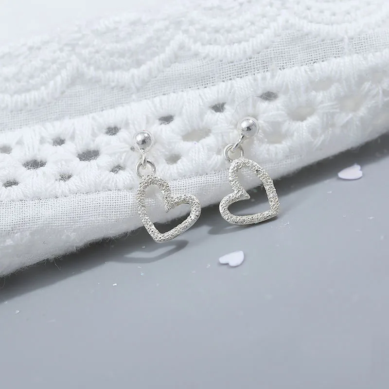 

Drop Earrings Tassel Heart For Women Cute Korean Fashion Trend New Punk Retro Simple Hot Girl Jewelry Accessorie Gift BOYULIGE