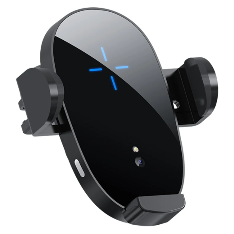 Universal Wireless Car Charger Auto Clamp Smart Sensor Fast Charging Air Vent Holder Compatible for iPhone 12 11 Pro |
