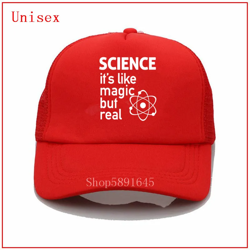 SCIENCE It is Like Magic но настоящая белая бейсбольная кепка с принтом мужская летняя