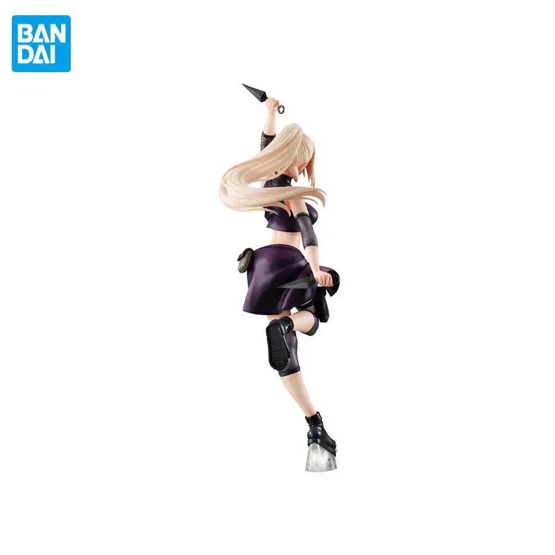 

BANDAI MegaHouse GEM Naruto Yamanaka Ino Anime Figure PVC toys Decoration Collection figure for friends gifts Model Dolls 19cm