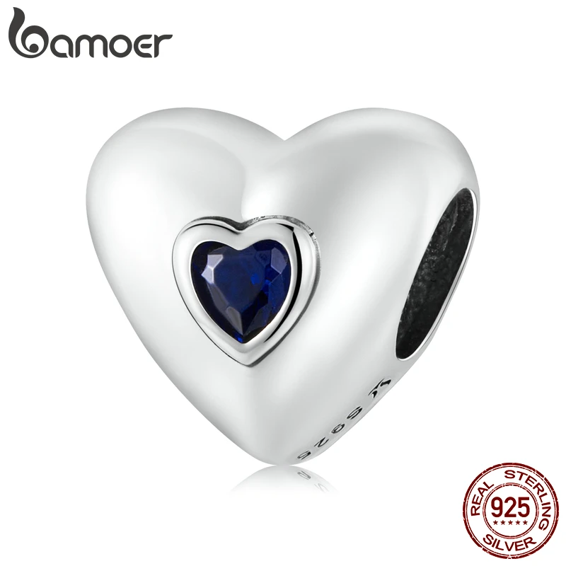 

Bamoer 925 Sterling Silver Custom Lettering Love Charm for Basic Bracelet or Bangle Engraved or DIY Beads for Women Fine Jewelry