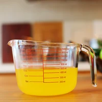 glass measuring cup with graduation baking heat resistant graduation glass microwave heatable measuring cups kitchen accessories