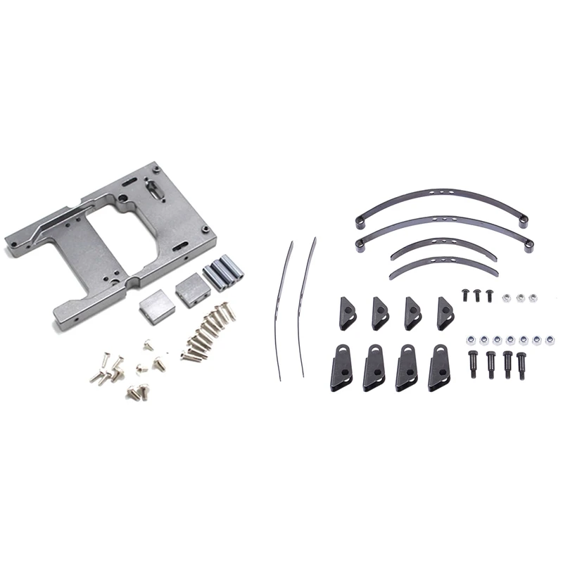 

Амортизирующая пластина 2 шт., запасные части для прицепа Tamiya с сервоприводом для руля, фиксированный Монтажный кронштейн для склада Wpl