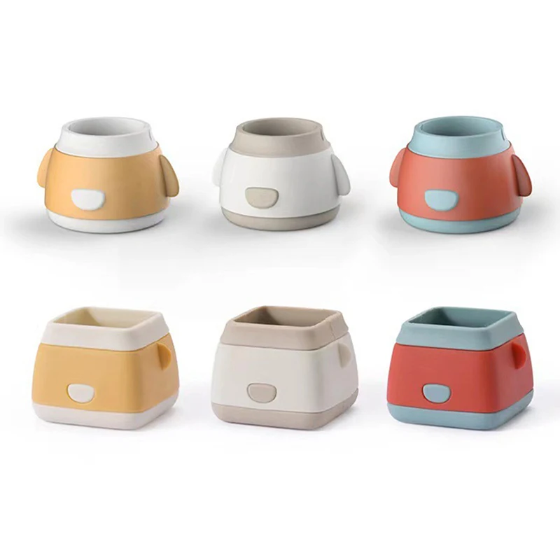 

4pcs Silicone Table Chair Foot Cover Protective Floor Cover Mute Table Leg Protection Pad Stool Foot Chair Leg Feet Protector