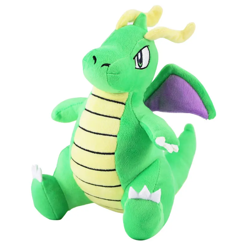 19cm Dragonite 24 стиля Mega Lucario Growlithe Tauros Bounsweet Manectric Trapinch Dewott Turtwig Charmander Gliscor Volcarona плюшевые игрушки куклы - Цвет: 19cm Dragonite