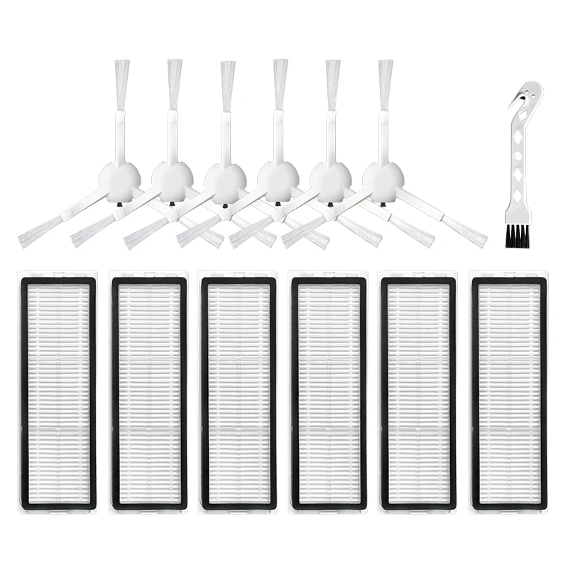 AD 13Piece для Xiaomi Mi 1C робот Smart Cleaner аксессуары невидимую стену боковые щетки Rolling Буш