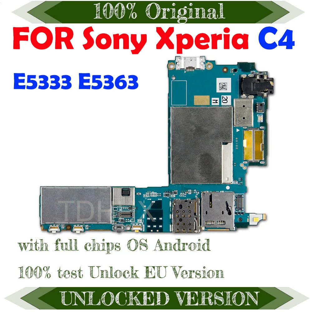 Материнская плата 16 ГБ для Sony Xperia C4 E5333 E5363 Android | Мобильные телефоны и аксессуары