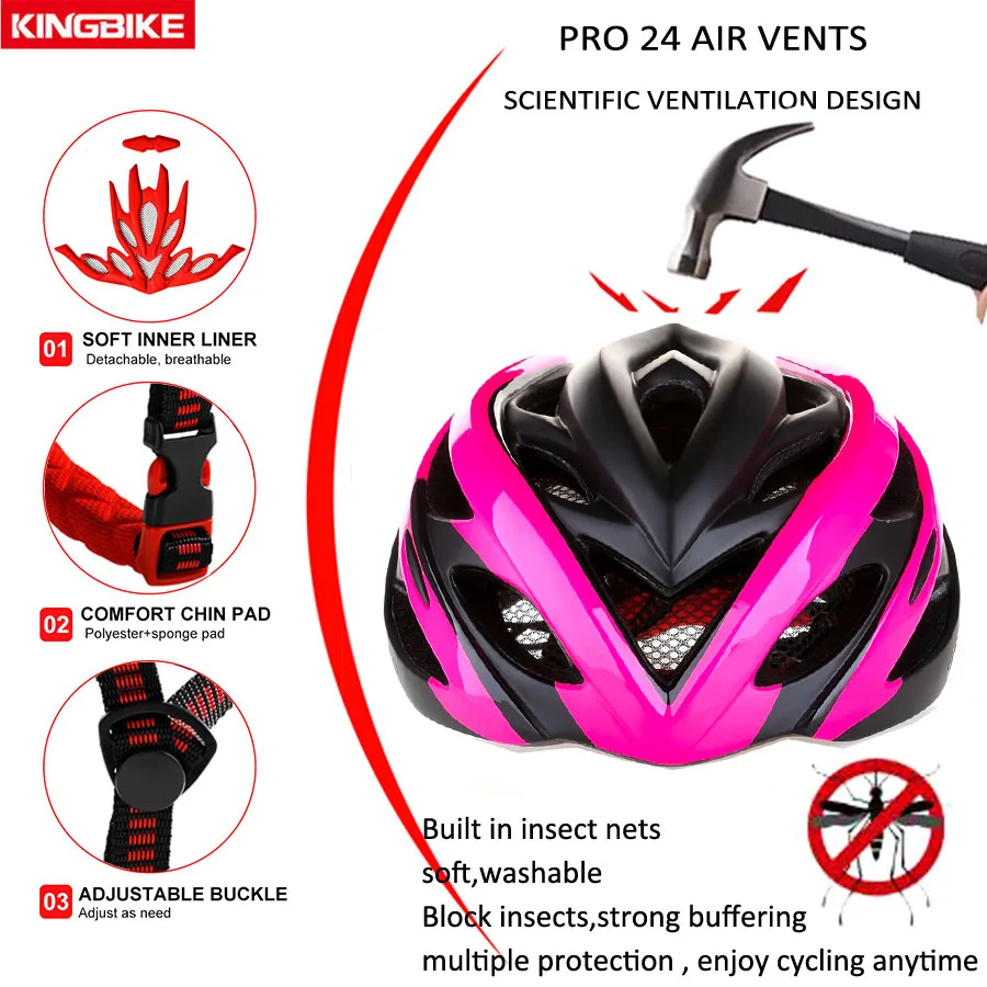 Розовый матовый велосипедный шлем в форме велосипеда шлем casco bicicleta hombre MTB спортивный защитный шлем CE casco ciclismo