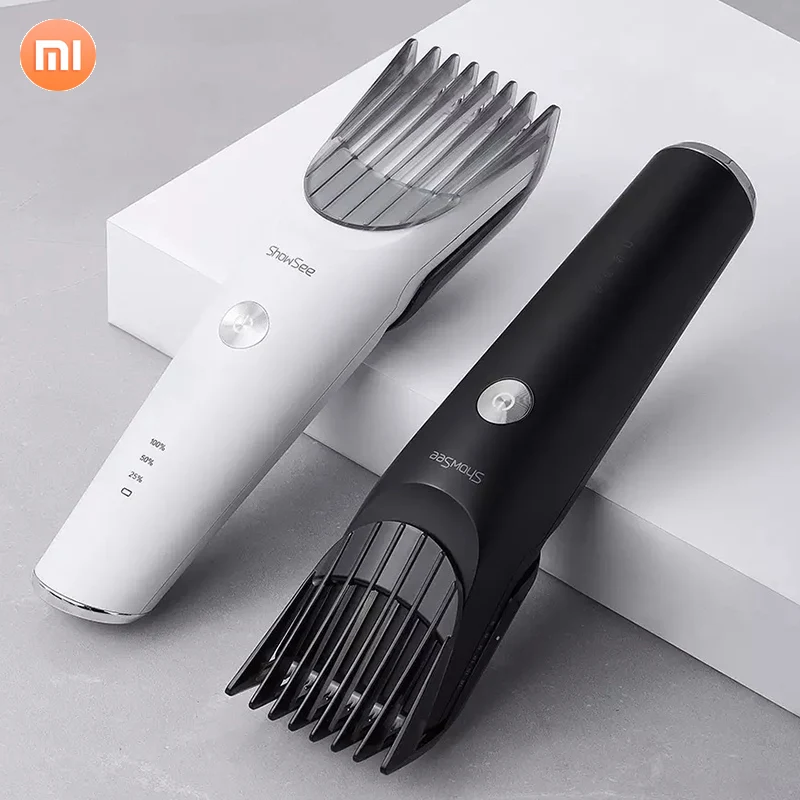 Xiaomi Xiaoshi USB электрическая машинка для стрижки волос керамический нож Тип C быстрая