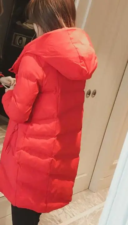 

2021 winter with New style fashion Long sleeve hooded Women's cotton-padded clothes coat