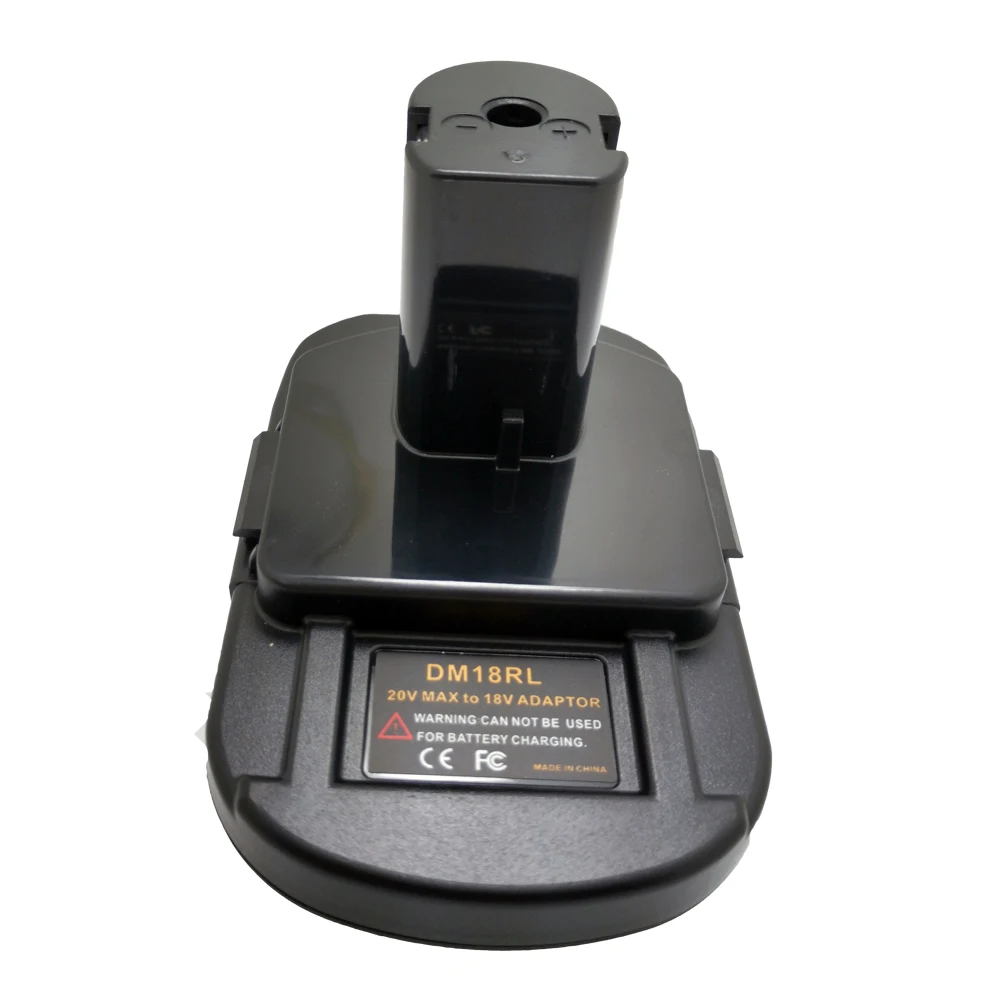 DM18RL адаптер батареи для Dewalt для Milwaukee 20 V/18 V литий-ионный аккумулятор для Ryobi 18V P108 ABP1801 батарея