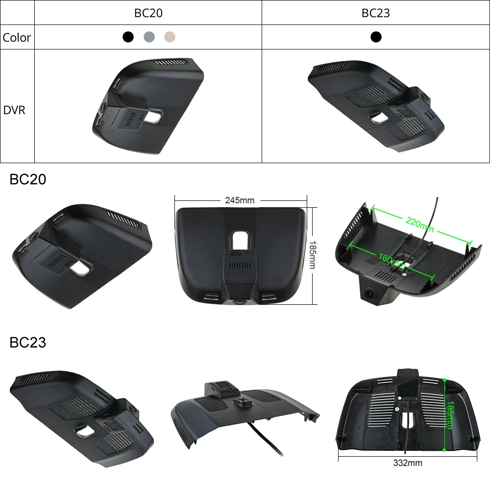 SINOSMART Novatek 96672 автомобильный WiFi DVR камера для Mercedes Benz Vito V260 V Class APP Control 1080P SONY IMX323|dual