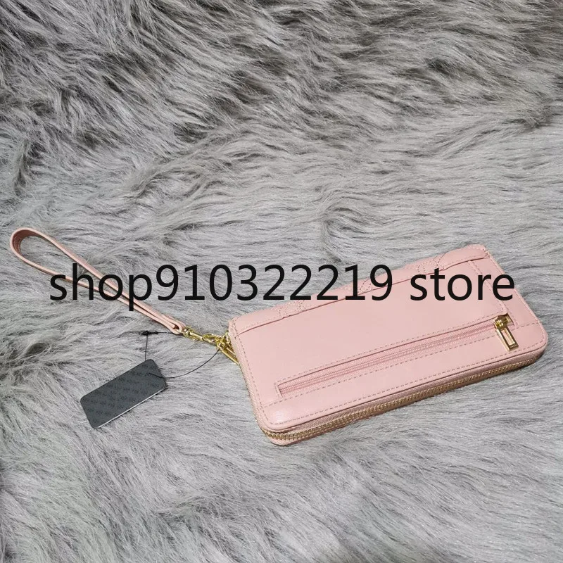 

New ladies fashion check purse long wallet card bag