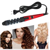 professional hair curler roller magic spiral curling iron fast heating curling wand electric hair styler pro styling tool