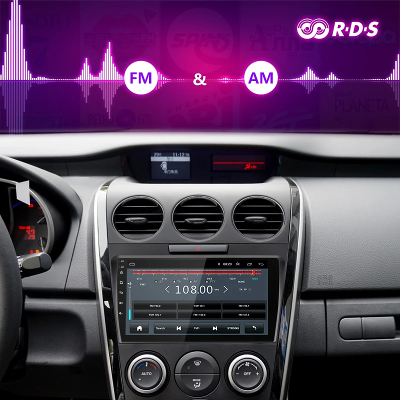 2 + 32G Android автомобильное радио для Mazda CX7 CX-7 CX 7 ER 2008-2015 RDS DSP сенсорный экран 4G WIFI