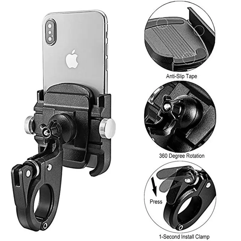 Универсальный держатель для телефона мотоцикла антивибрационный gps iPhone Android