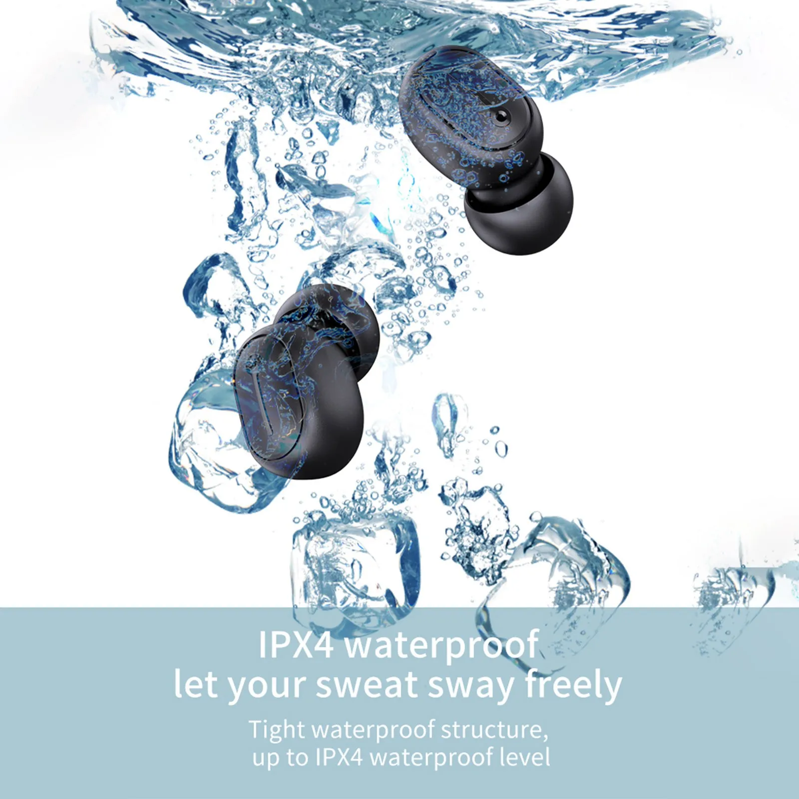 Bluetooth-гарнитура бинауральная с зарядным отсеком двусторонняя стереогарнитура