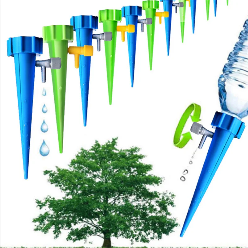 

1/3/6 Pcs Lazy Automatic Watering Device With Switch Control Valve Adjustable Water Flow Infiltration Device Dripper Garden Tool