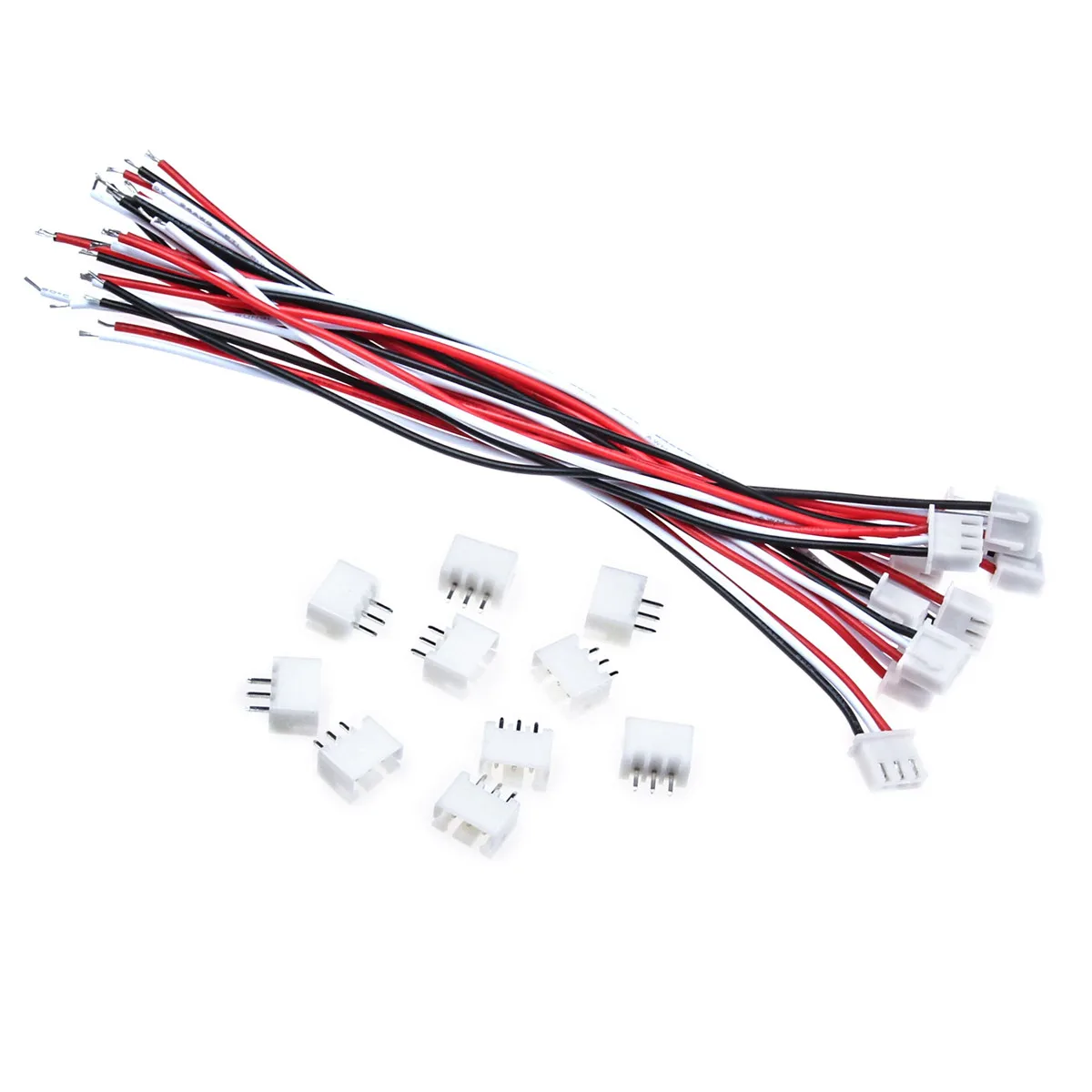 10 комплектов мини микро XH 2 54 мм 3 контактный разъем 150 с 24AWG кабель Мужской/Женский
