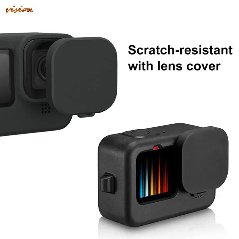 

New Silicon Protective Cover For GoPro Hero 9 Black Sleeve Housing Case Frame