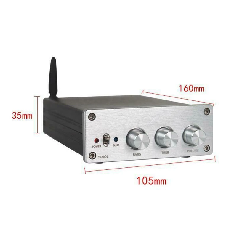 HIFI TPA3255 Bluetooth 5 0 APTX 2 1 сабвуфер усилитель 75Wx2 + 150 Вт Высокая мощность цифровой аудио