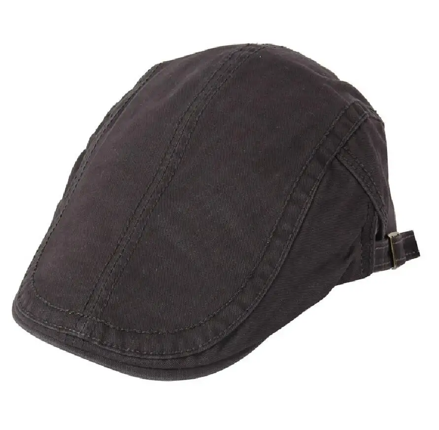Men's Hat Berets Cap Golf Driving Sun Flat Cap Fashion Cotton Berets Caps for Men Casual Peaked Hat