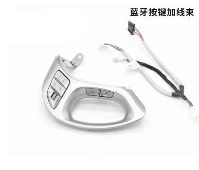 F 2011-14/17, круиз-контроль, руль, кнопки для hyundai ix35, с часами, весна, Bluetooth, Iphone, линия, кнопки скорости - Цвет: F